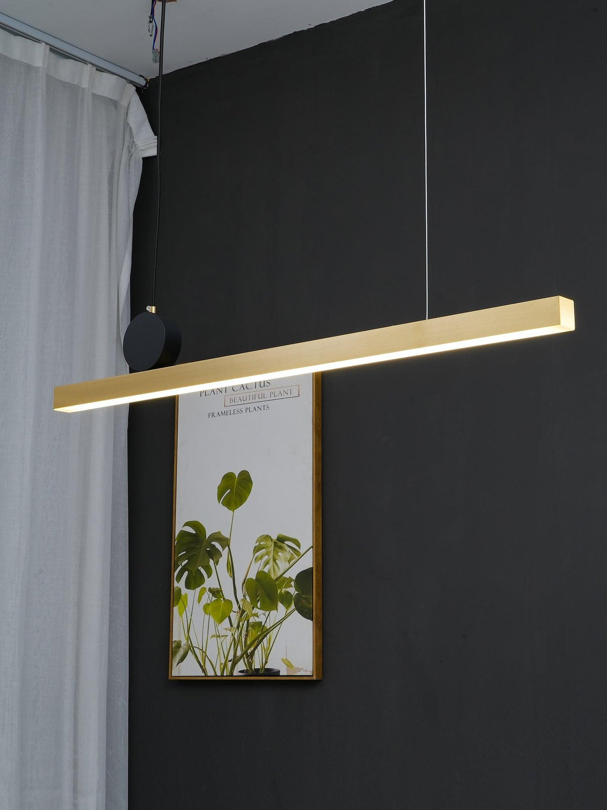 Zenite Lampe en Laiton Artistique