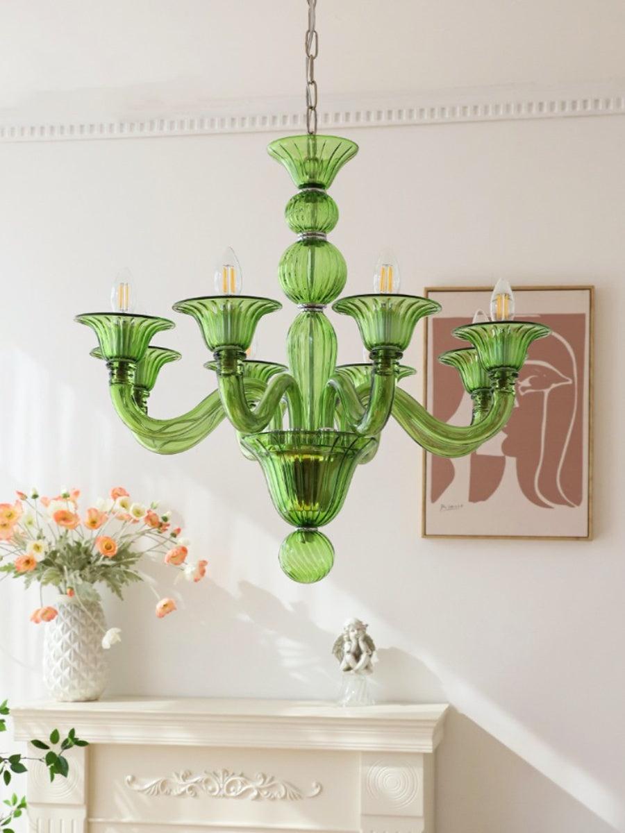 Wileya Lustre Murano Glass Exotic