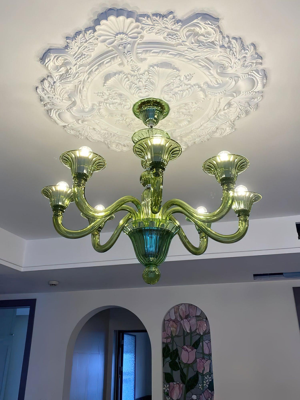 Wileya Lustre Murano Glass Exotic
