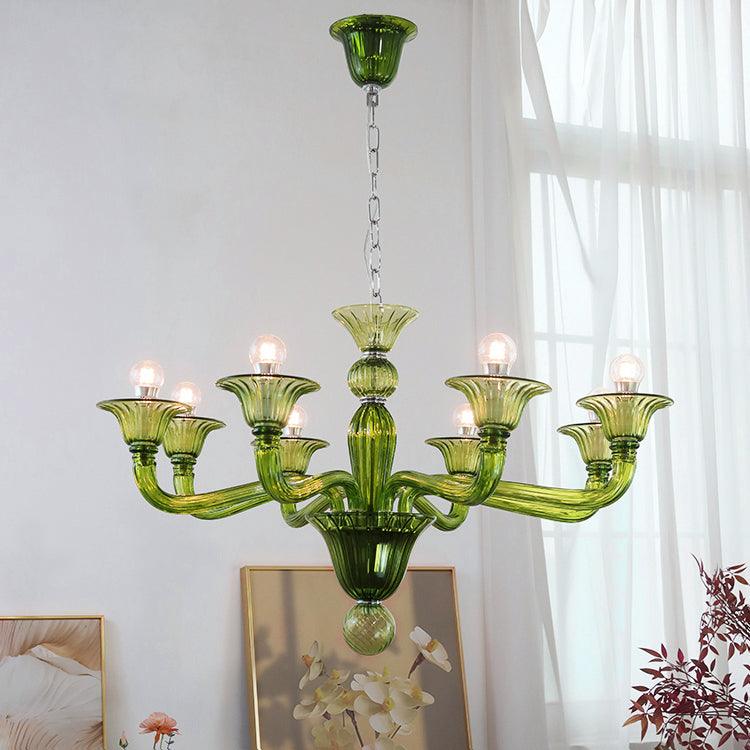 Wileya Lustre Murano Glass Exotic