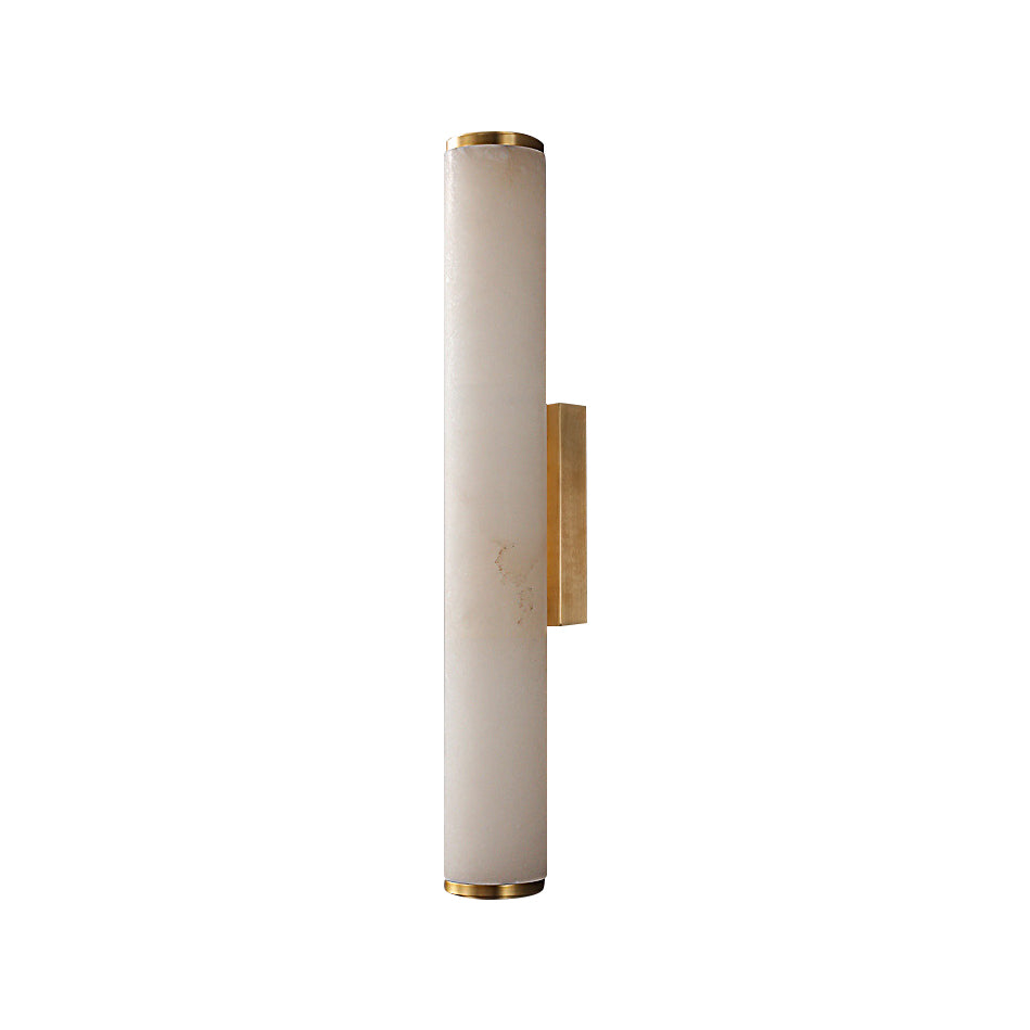 Arcus Lampe Murale Applique Style Élégant Minimaliste Moderne en Laiton et Albâtre