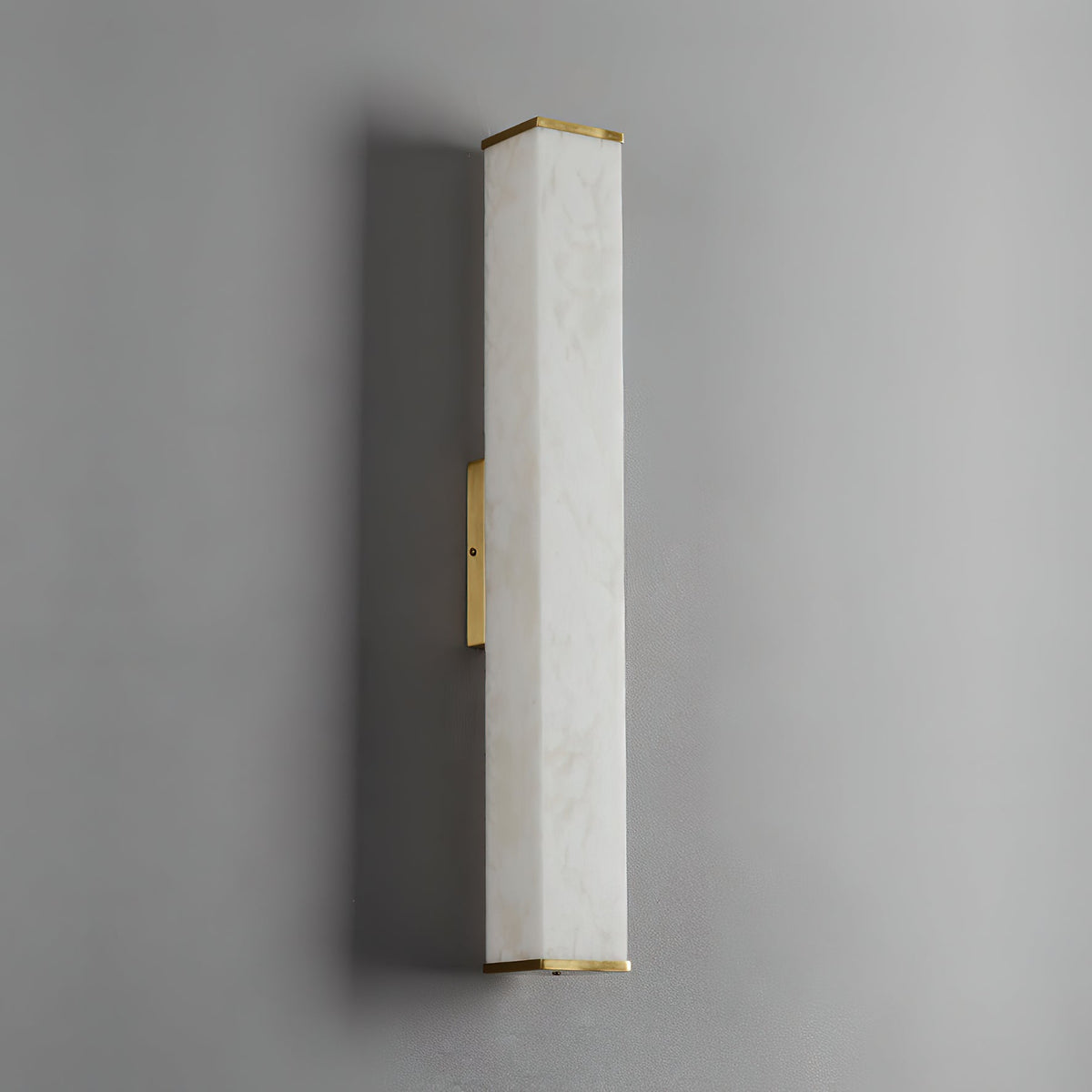 Arcus Lampe Murale Applique Style Élégant Minimaliste Moderne en Laiton et Albâtre