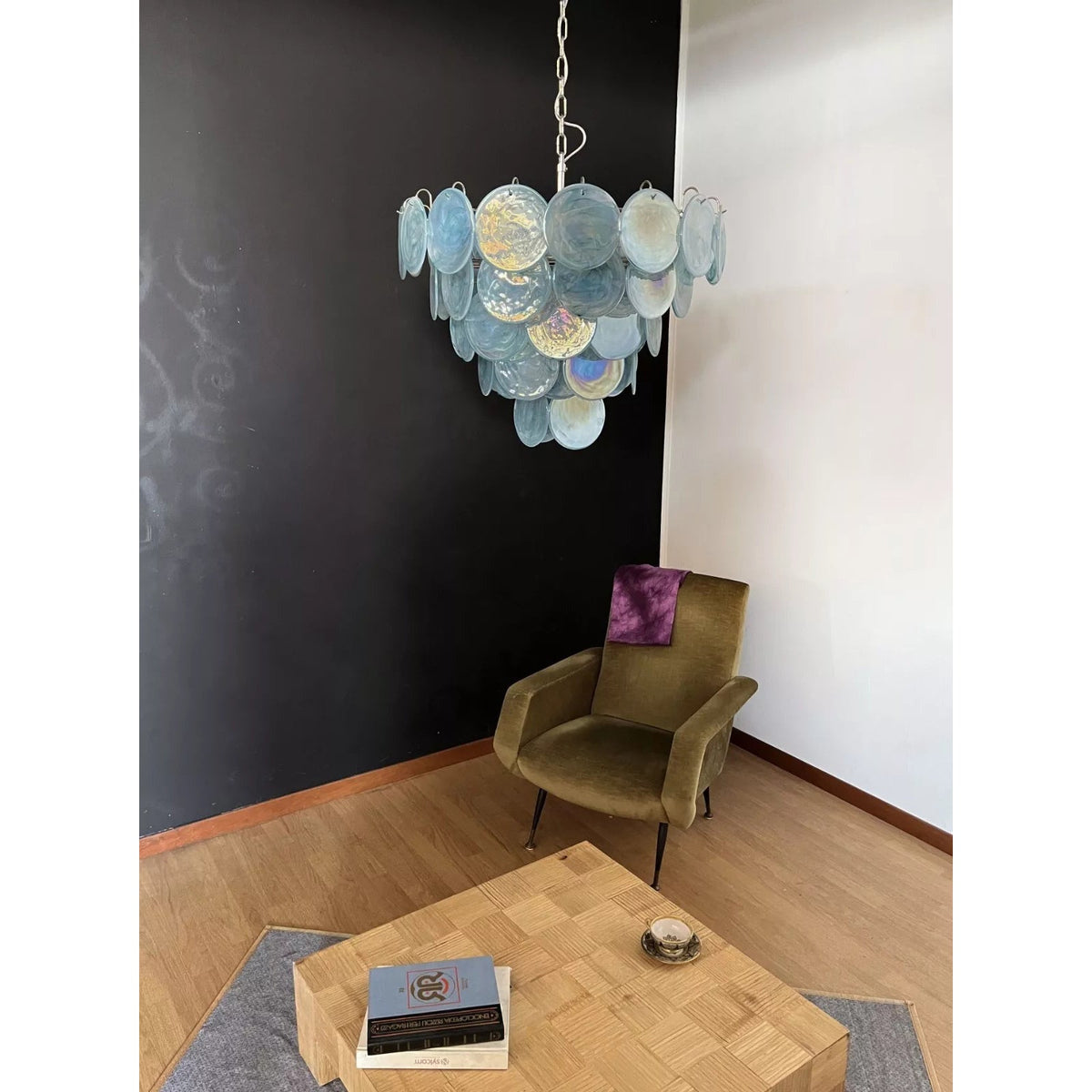 Noctis Lustre en Verre Murano Élégance Premium
