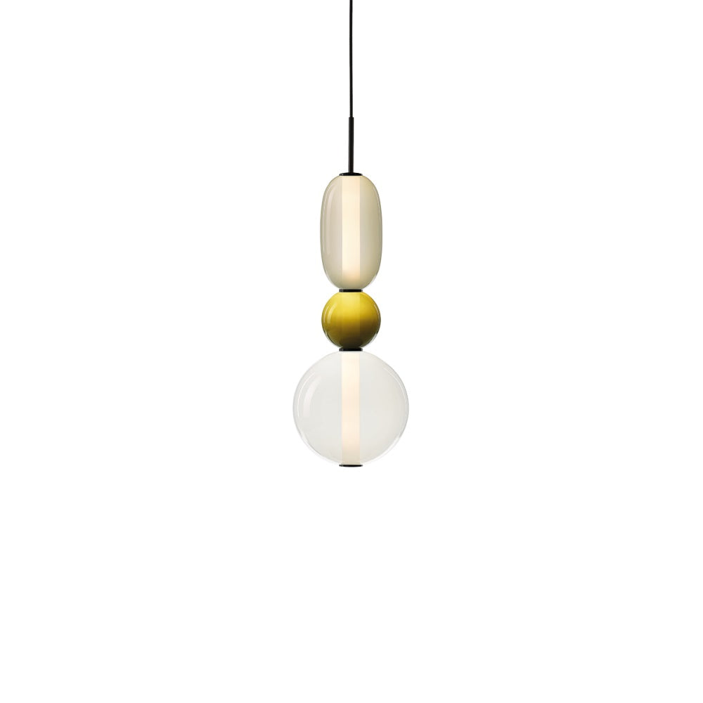 Zodore Prime Art Coloré Verre Suspension