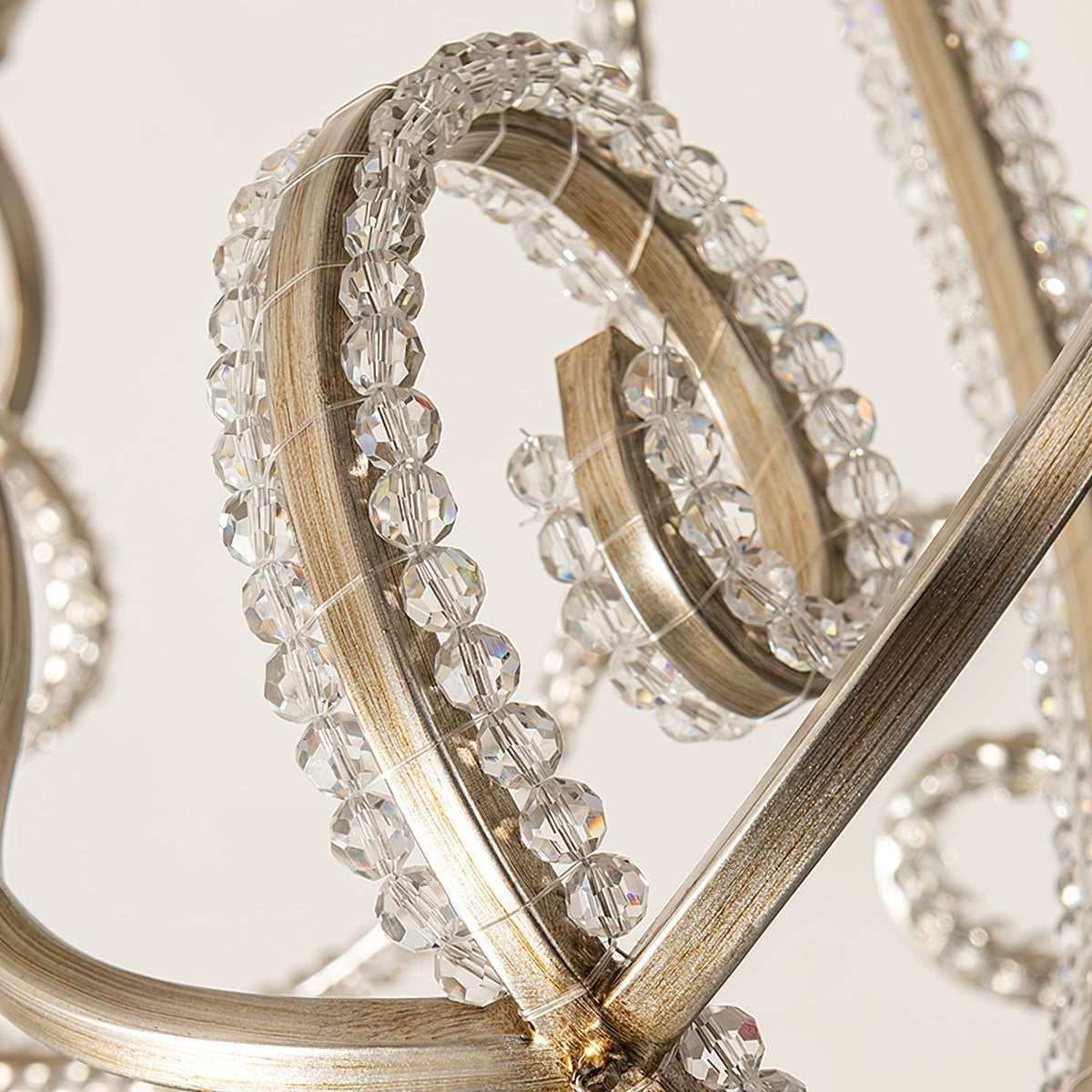 Elysara Crystal Bougie Lustre