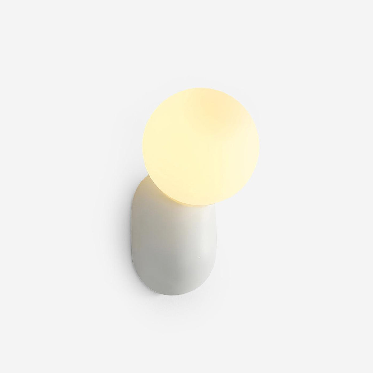 Nelo Minimalist Globe Wall Sconce-Neutral Decor
