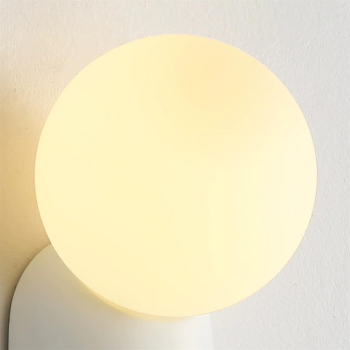 Nelo Minimalist Globe Wall Sconce-Neutral Decor