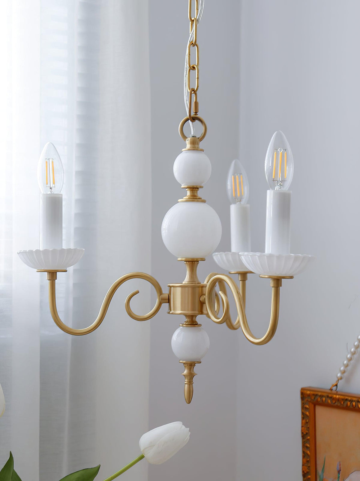 Jorivia Lustre Carlita Doré Moderne