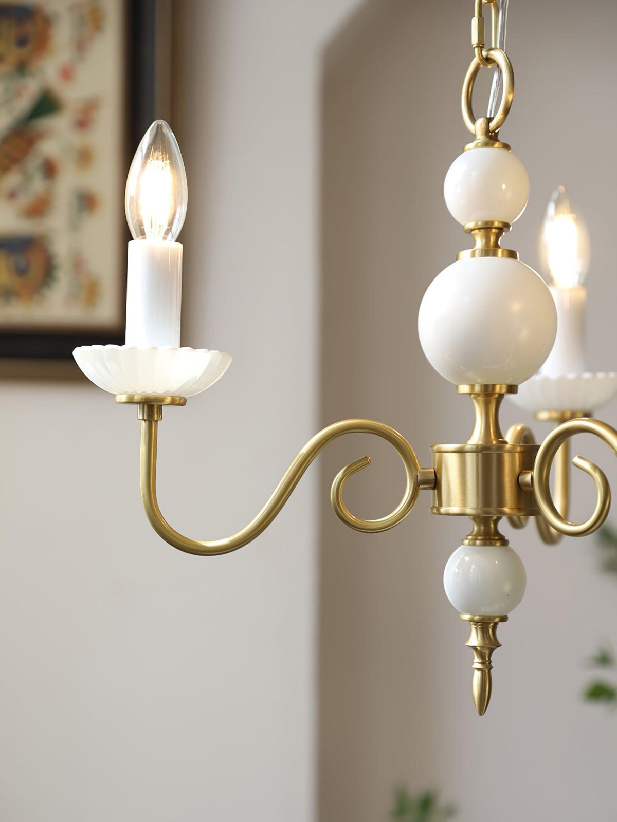 Jorivia Lustre Carlita Doré Moderne