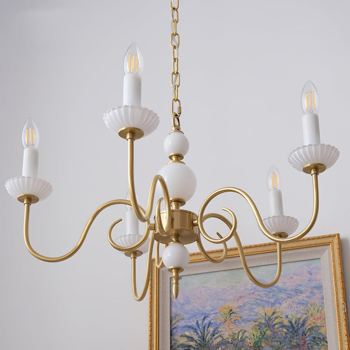 Jorivia Lustre Carlita Doré Moderne