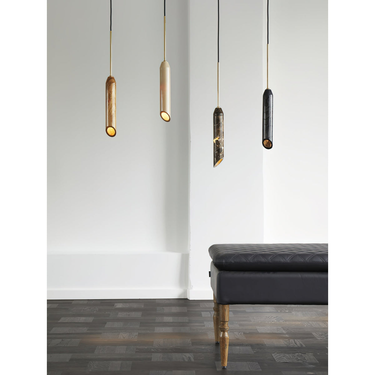 Arise Suspension en Marbre et Travertin Minimaliste Moderne