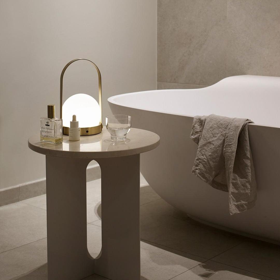 Zenon Lampe de Table en Verre Minimaliste