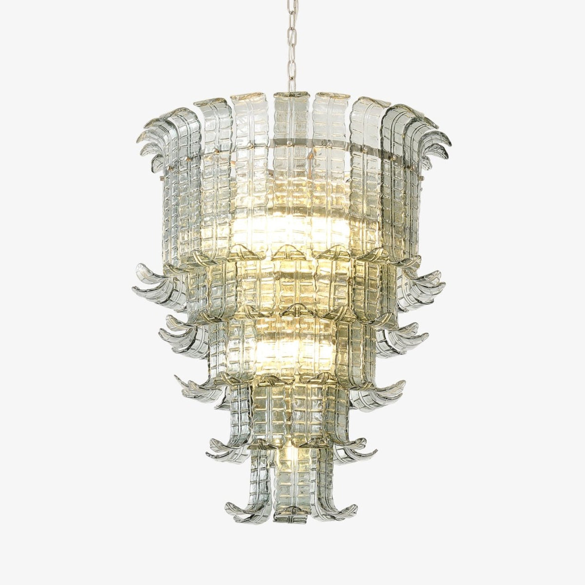 Lauretta Lustre Cascade Verre Murano Vintage