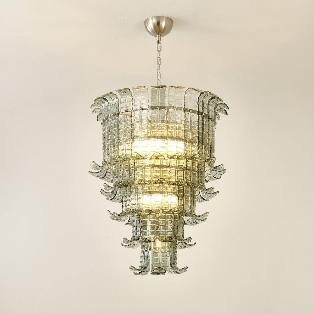 Lauretta Lustre Cascade Verre Murano Vintage