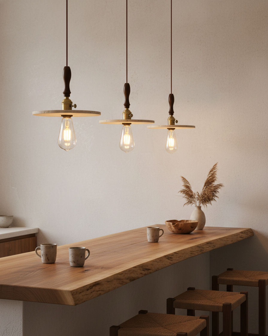 Seruine Suspension en Travertin