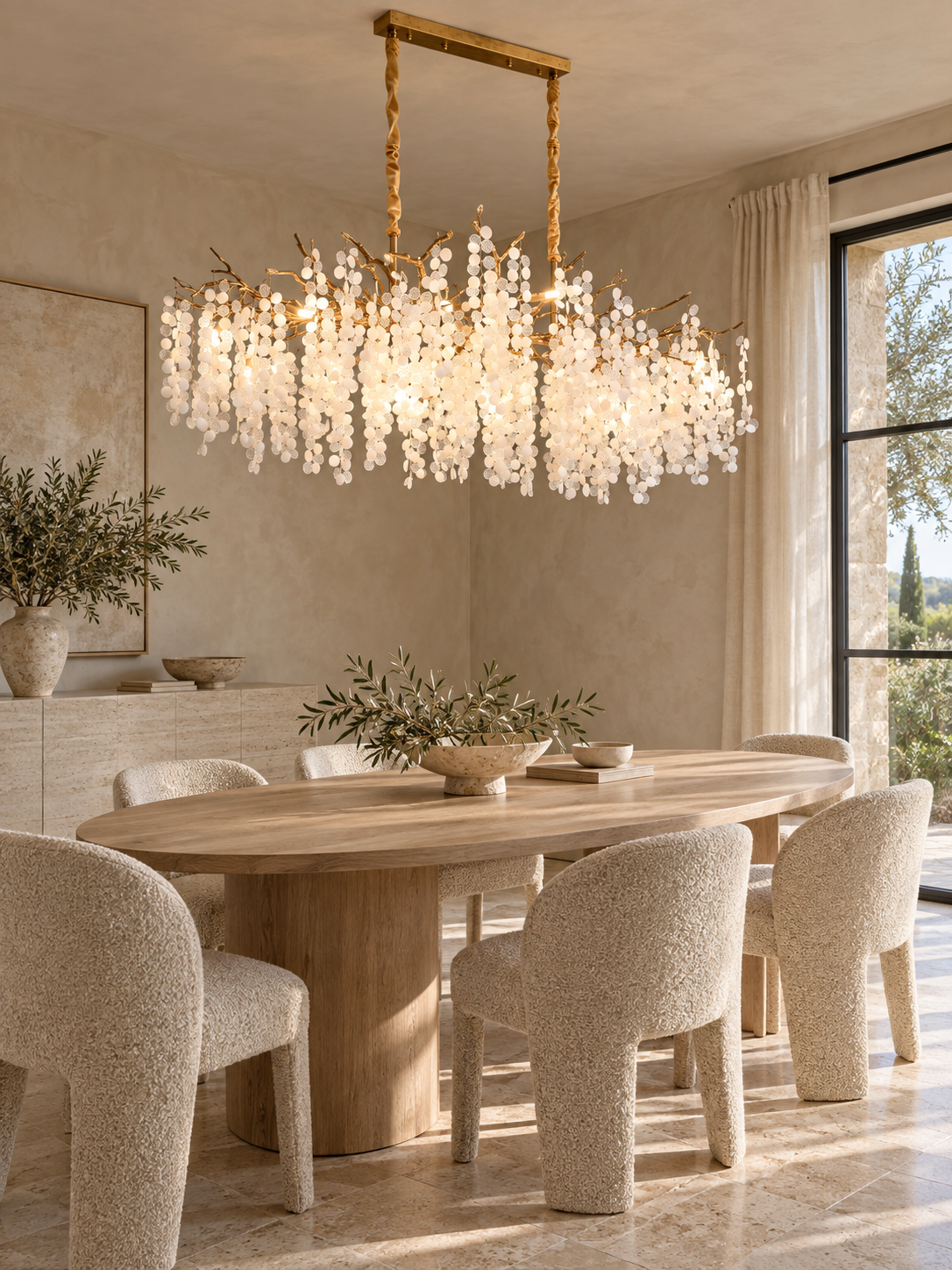 Haverford Lustre Cascade Linéaire À Branches – vue 4