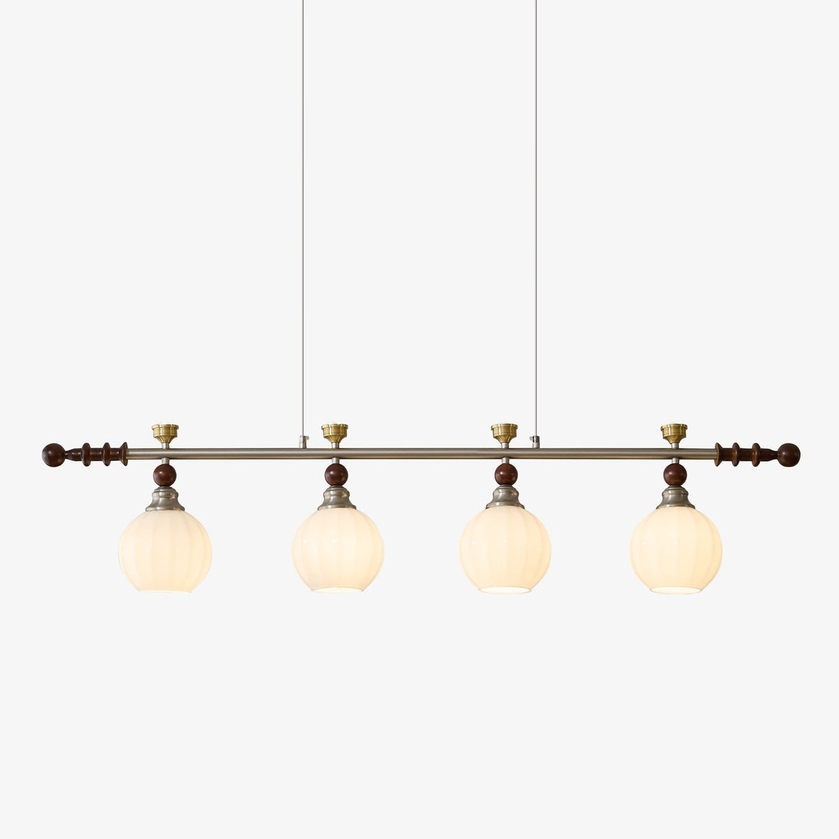 Otheia Suspension Linéaire en Bois Vintage