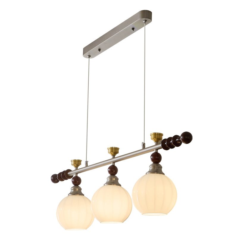 Otheia Suspension Linéaire en Bois Vintage