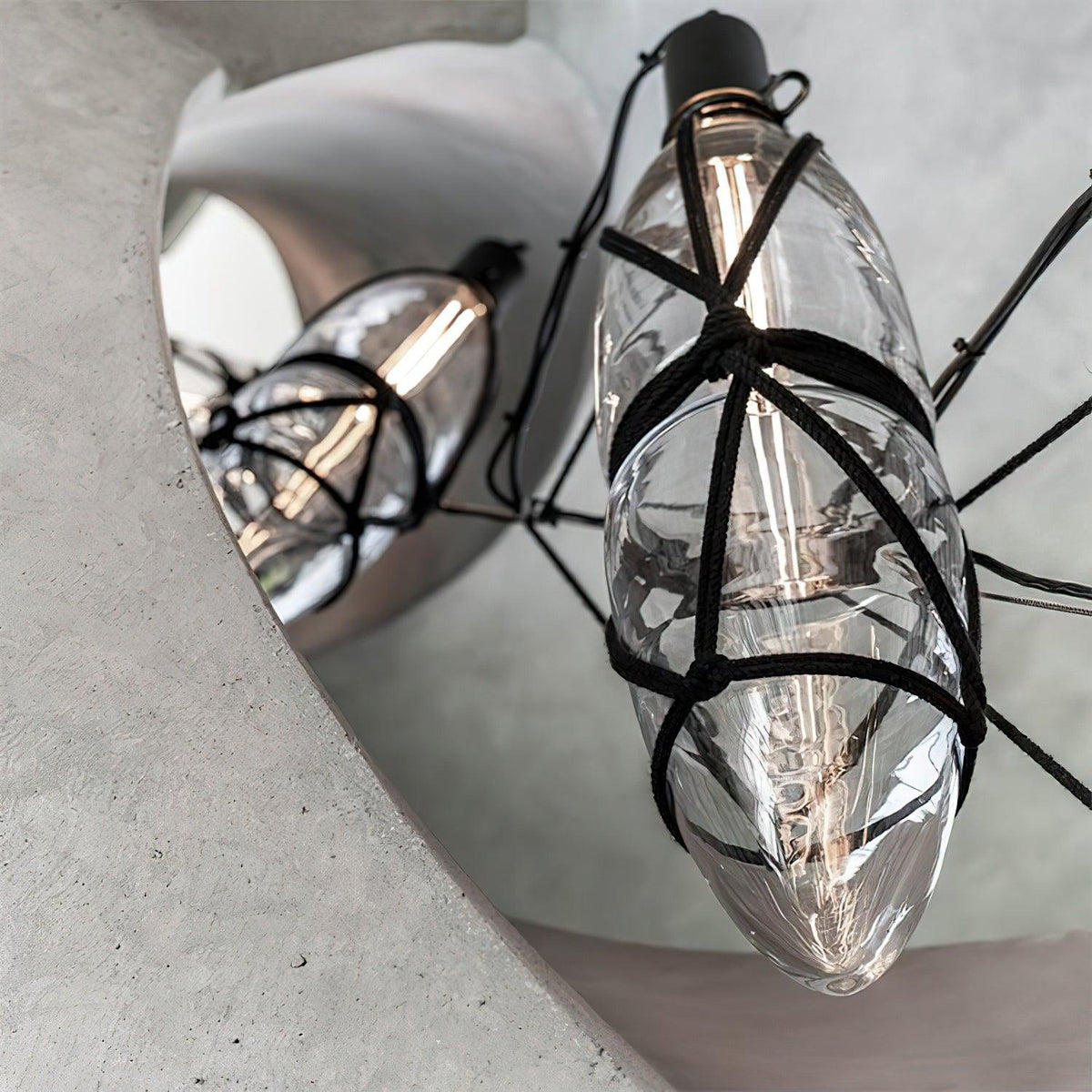 Lauria Créativité Individuelle Bouteille Verre Suspension