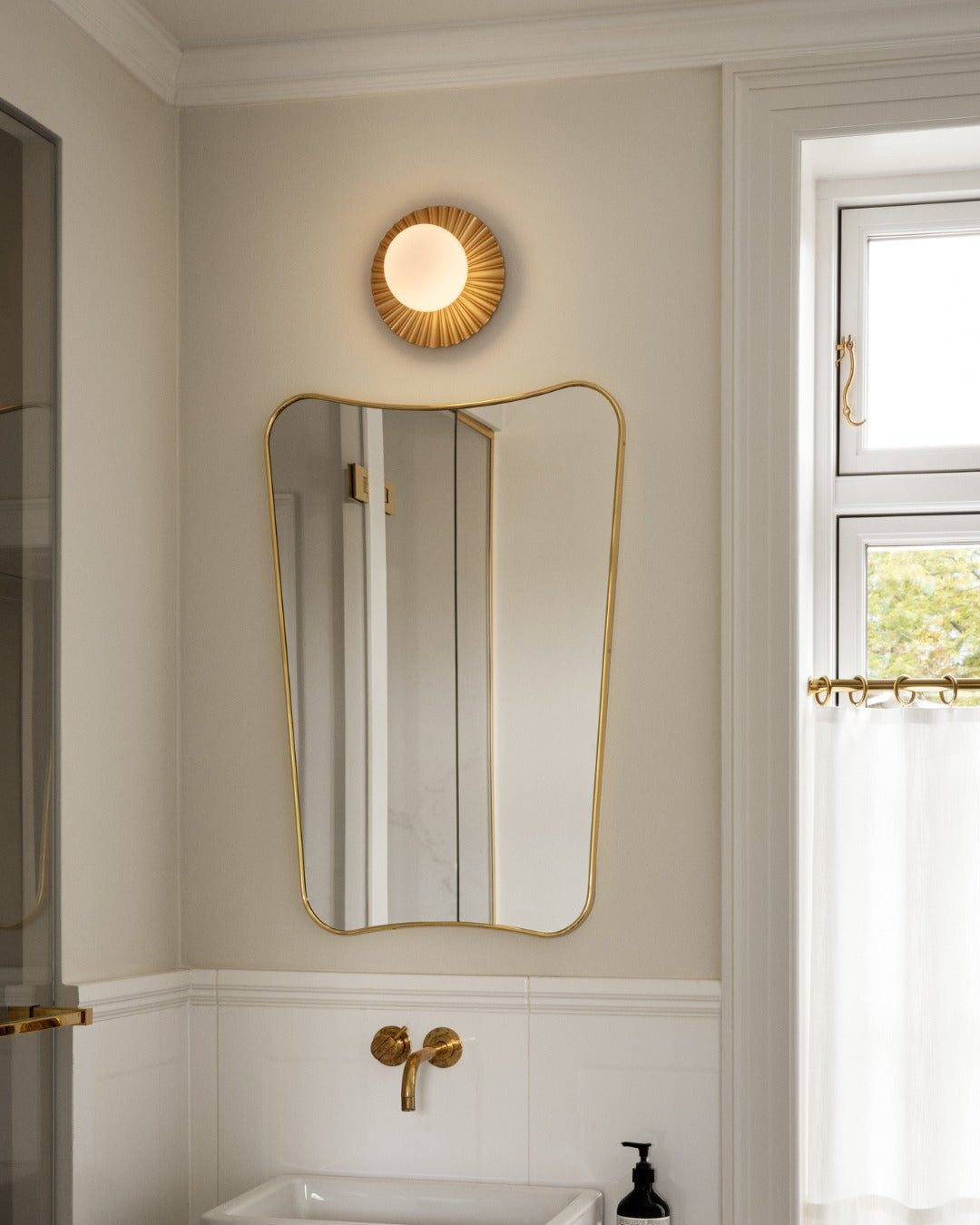 Seriana Applique murale en laiton de style nordique haut de gamme