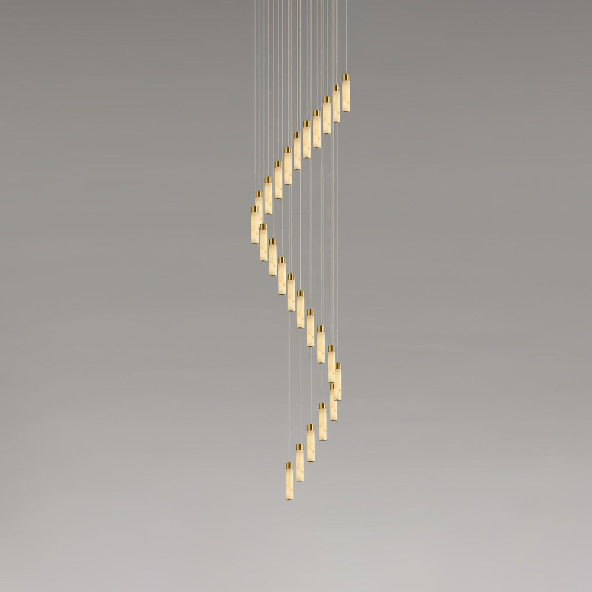 Torira Lustre Albâtre pour Escalier