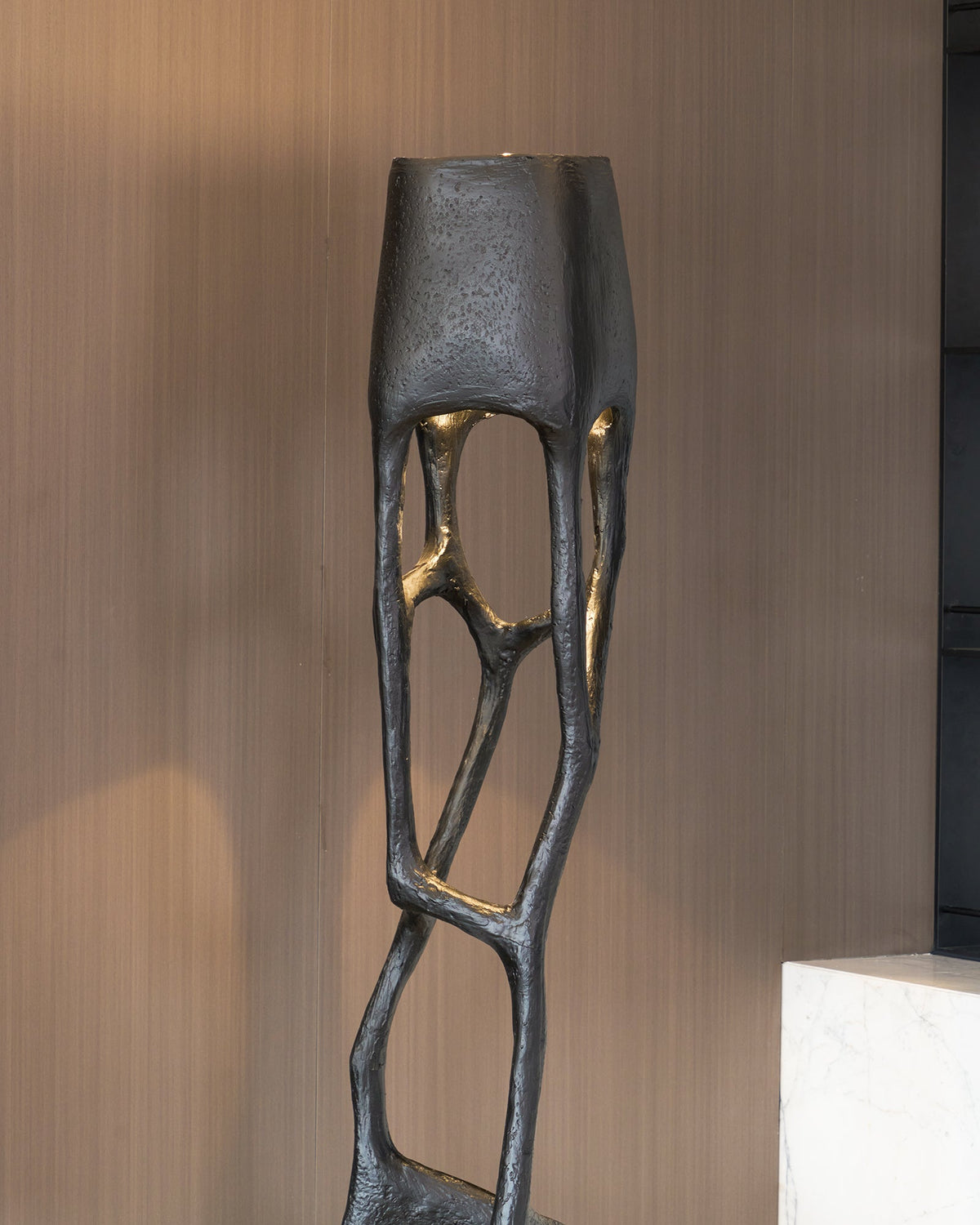 Gothic Sculpture Floor Lamp-Neutral Decor