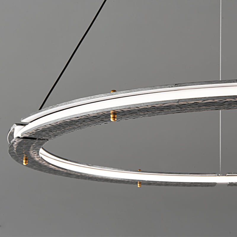 Nelisse Double Anneau Crystal Lustre