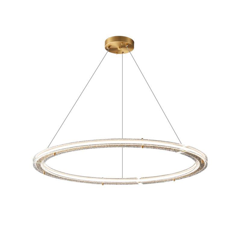 Nelisse Double Anneau Crystal Lustre