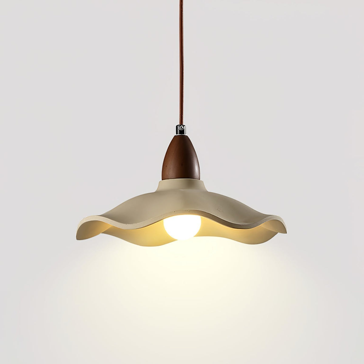 Siro Lampe Suspendue Vague en Ciment