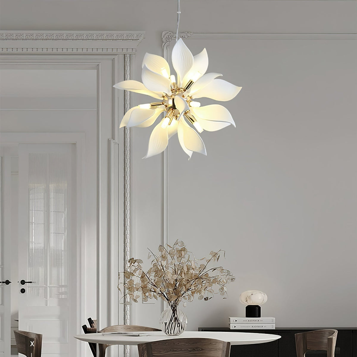 Sylvona Suspension Céramique Pétales Épanouis