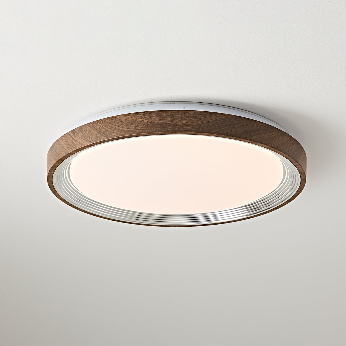 Angled view of the Cerova Ceiling Light showing its slim profile.