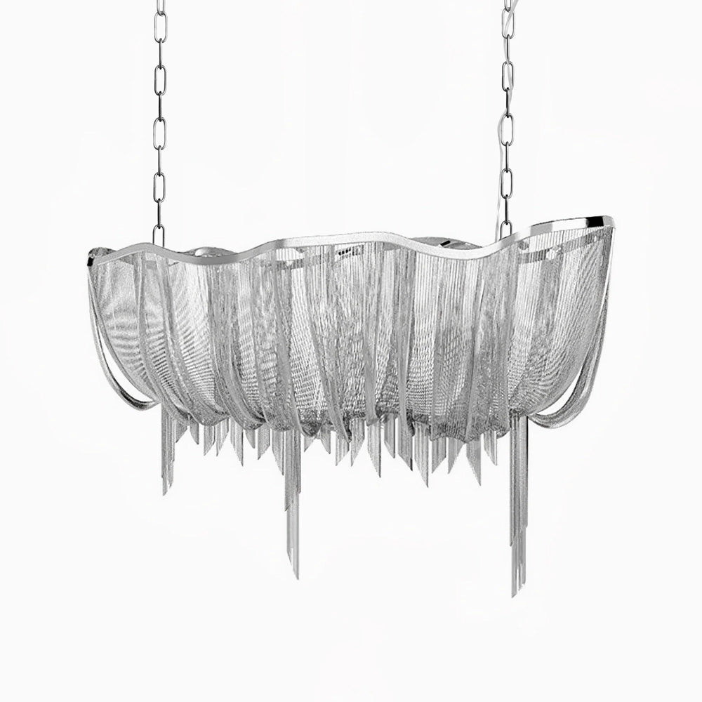 Perrivia Lustre en Chaînes d'Aluminium Nickel Scintillant