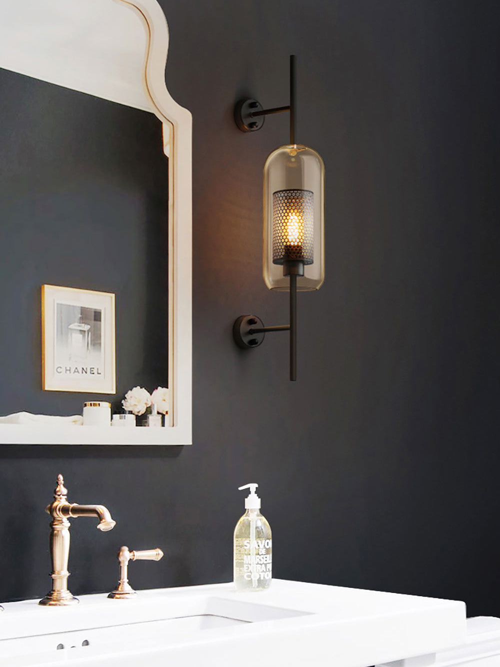Rivina Applique Murale en Verre Art Nordic Premium
