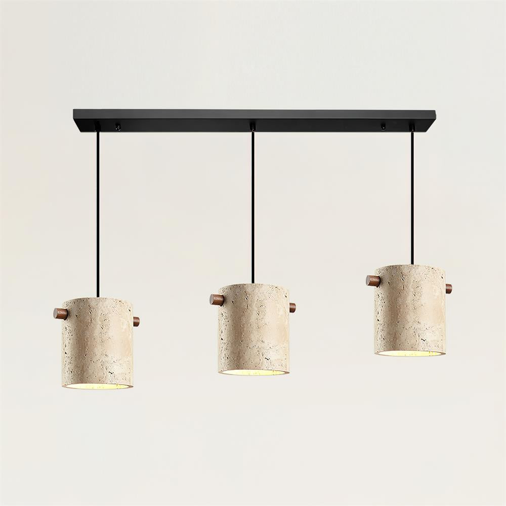 Gavilo Travertine Pendant Lamp-Neutral Decor