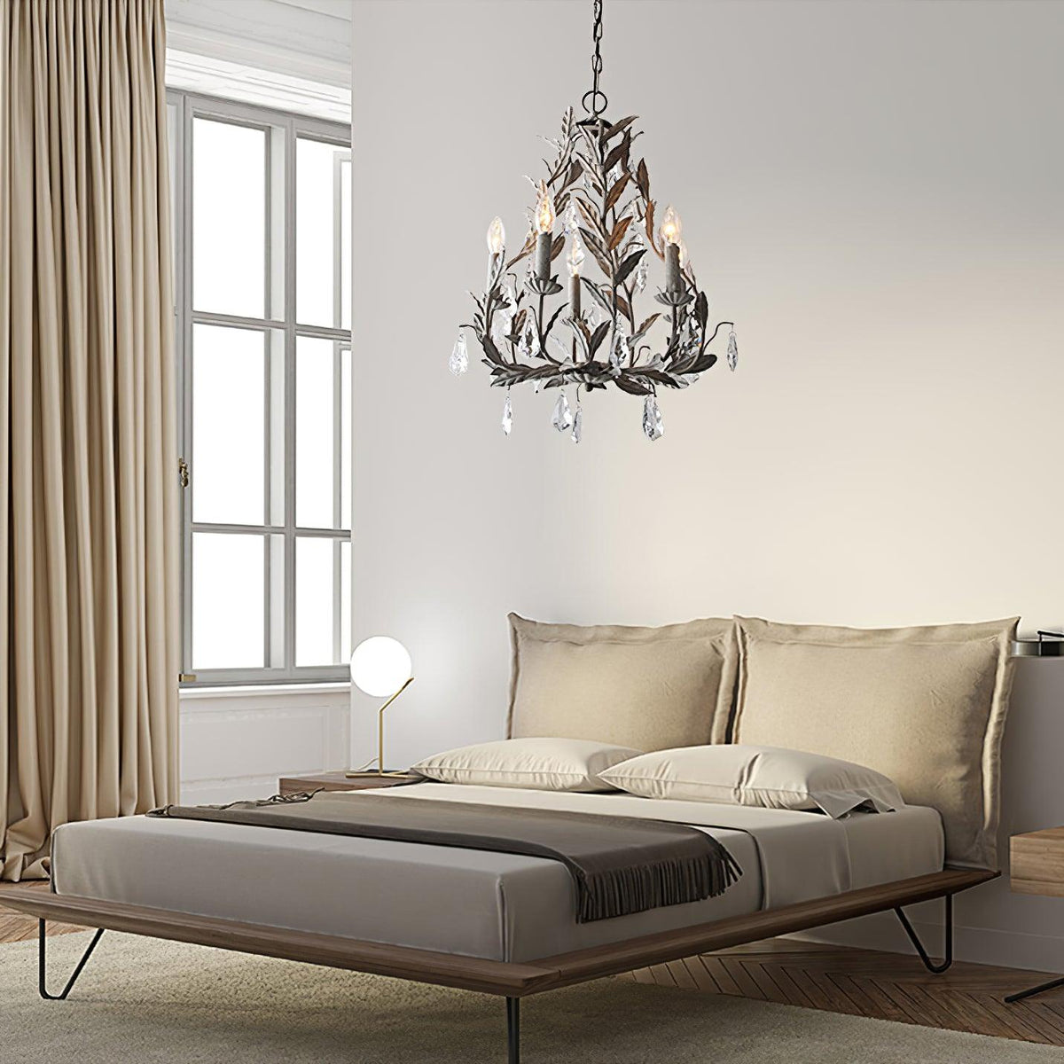 Morina Lustre en Verre Vintage