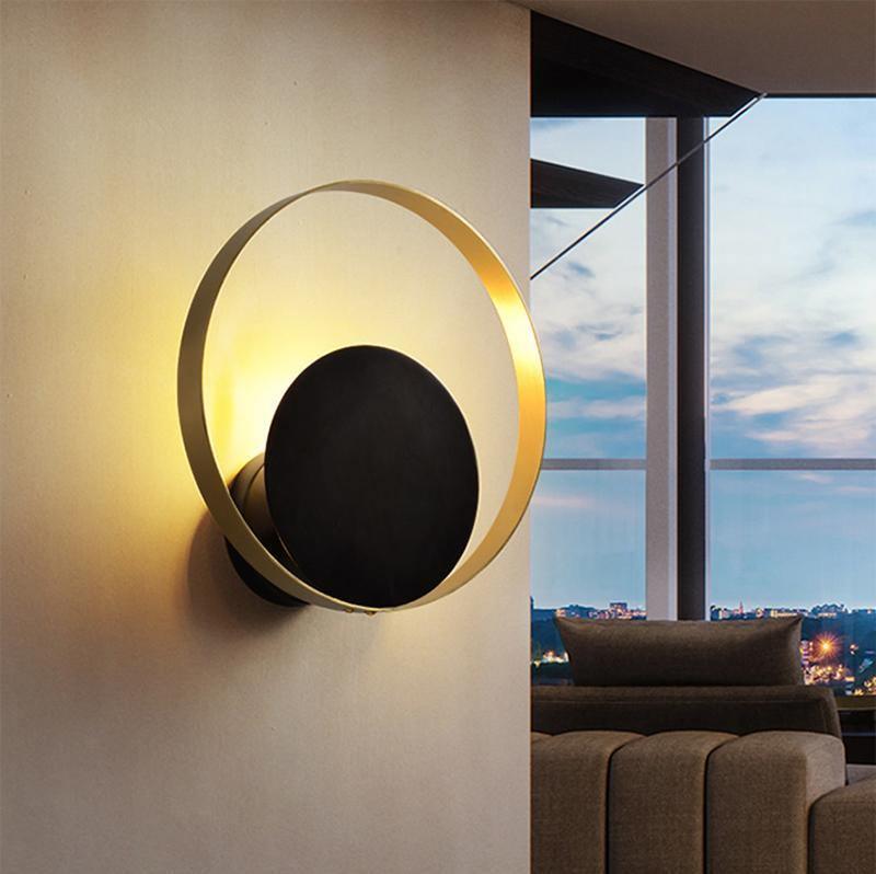 Nivoris Cercle Minimaliste Moderne Applique Murale