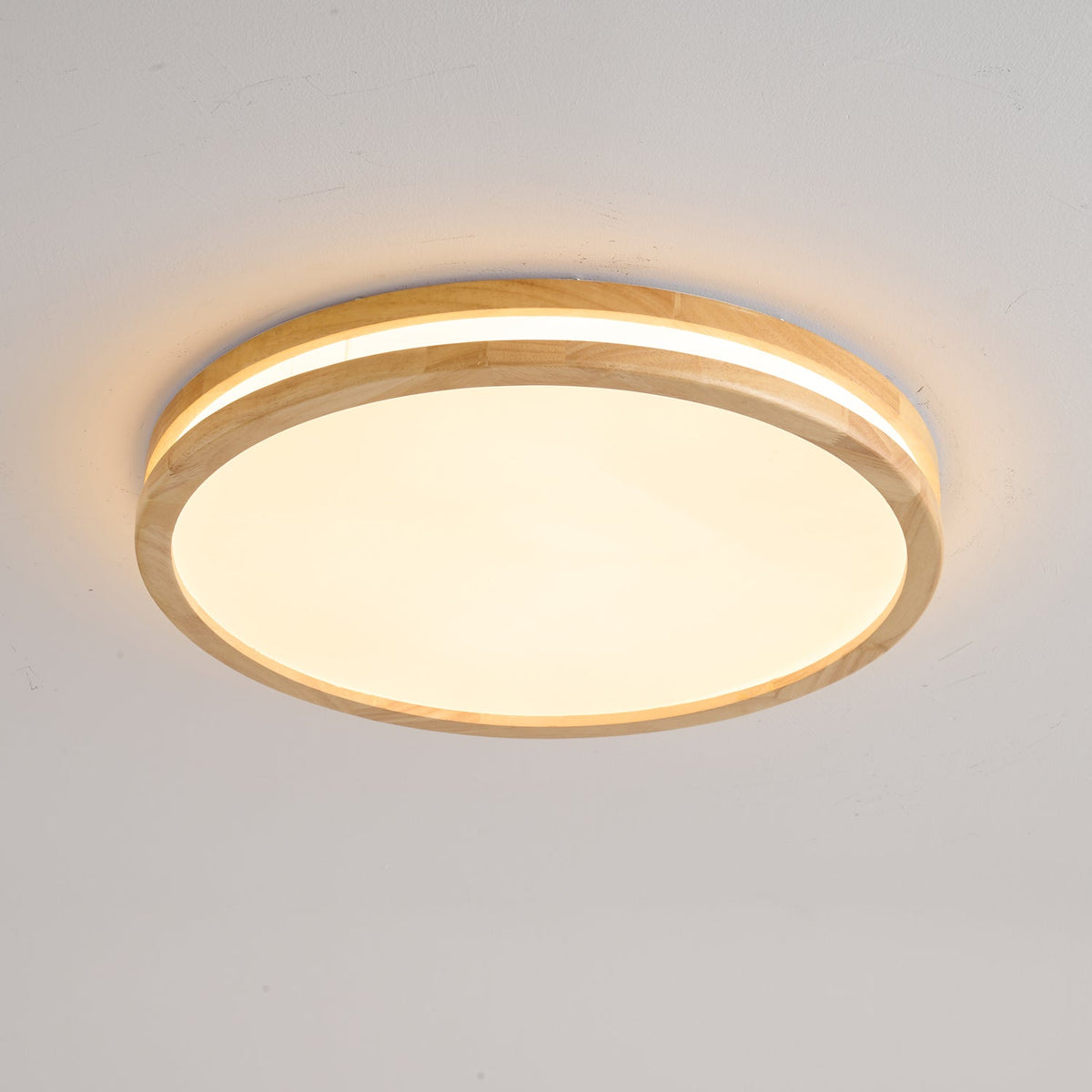 Sylvira Lampe Plafonnier Moderne Minimaliste en Bois