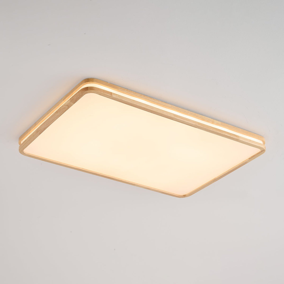 Sylvira Lampe Plafonnier Moderne Minimaliste en Bois