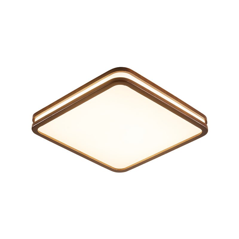Sylvira Lampe Plafonnier Moderne Minimaliste en Bois