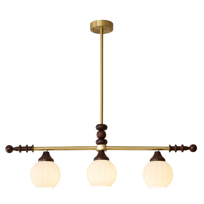 Moriel Lustre Vintage Traditionnel Élégant en Bois