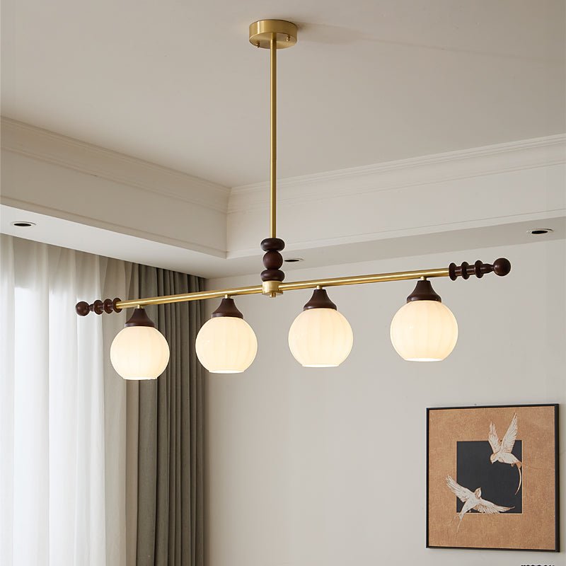 Moriel Lustre Vintage Traditionnel Élégant en Bois