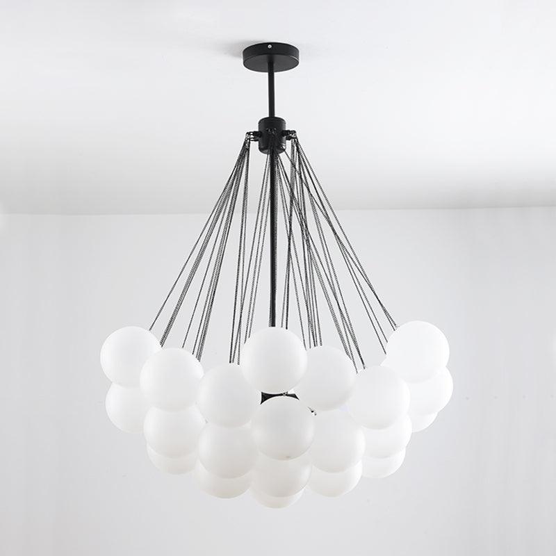 Fayne Suspension Bulle à Globe en Verre