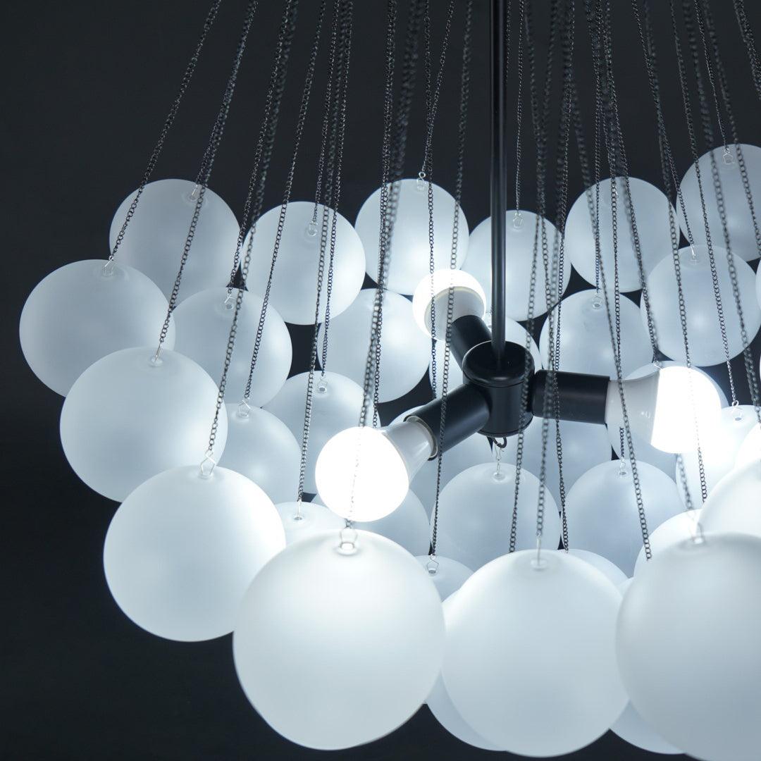 Fayne Suspension Bulle à Globe en Verre