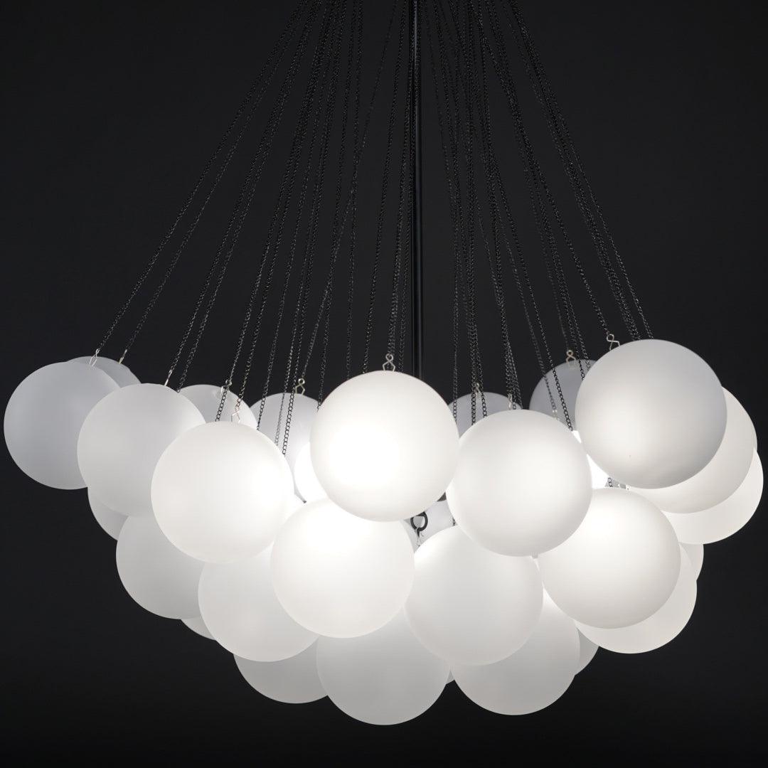 Fayne Suspension Bulle à Globe en Verre