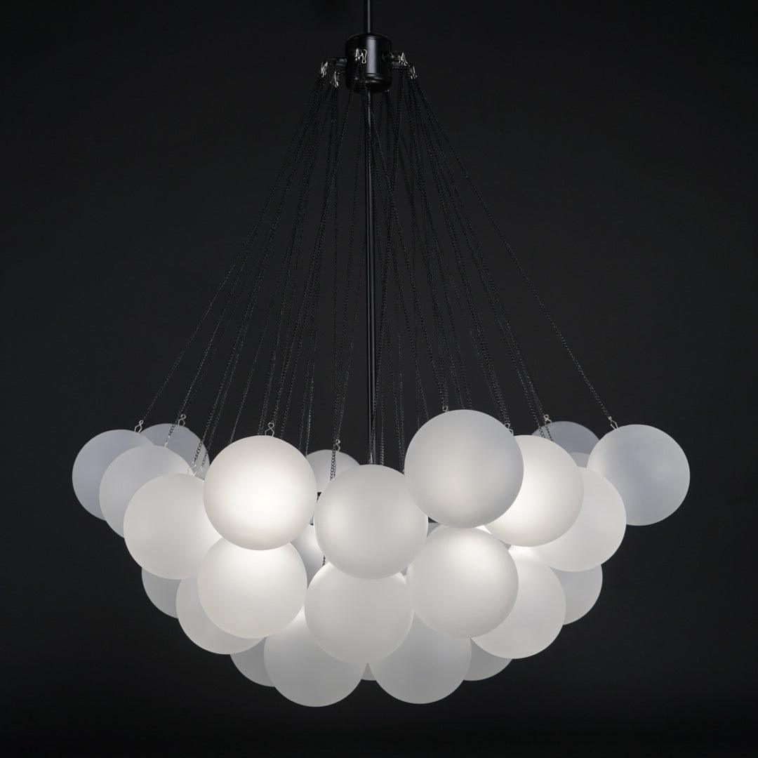 Fayne Suspension Bulle à Globe en Verre
