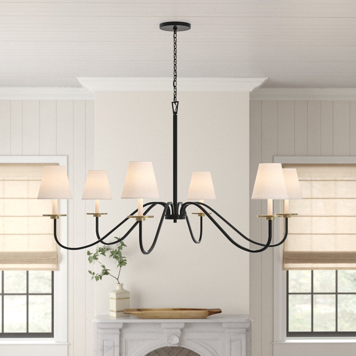 Flux Lustre Métal Laiton Tissu Industriel Vintage