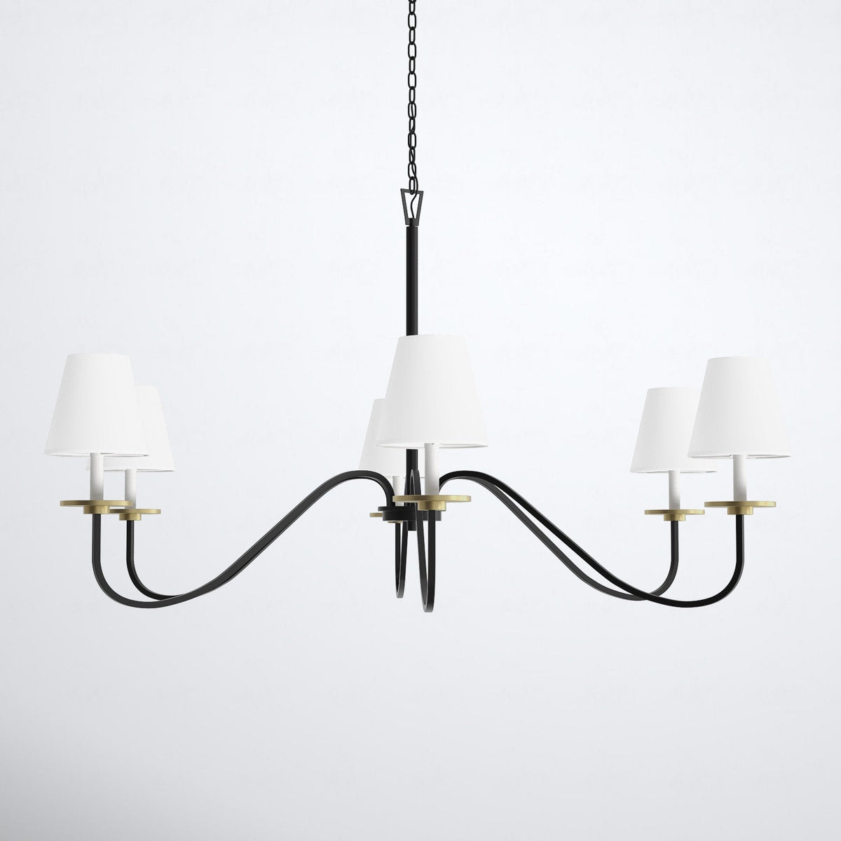Flux Lustre Métal Laiton Tissu Industriel Vintage