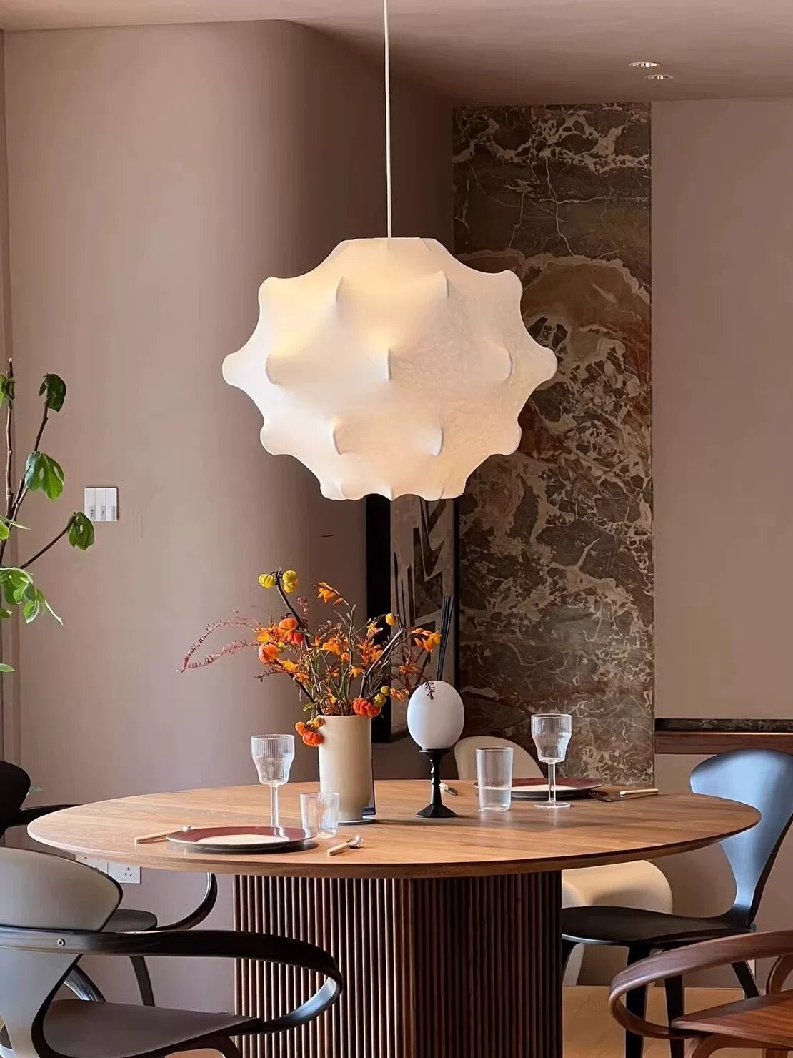 Cedeon Suspension en Soie Contemporaine