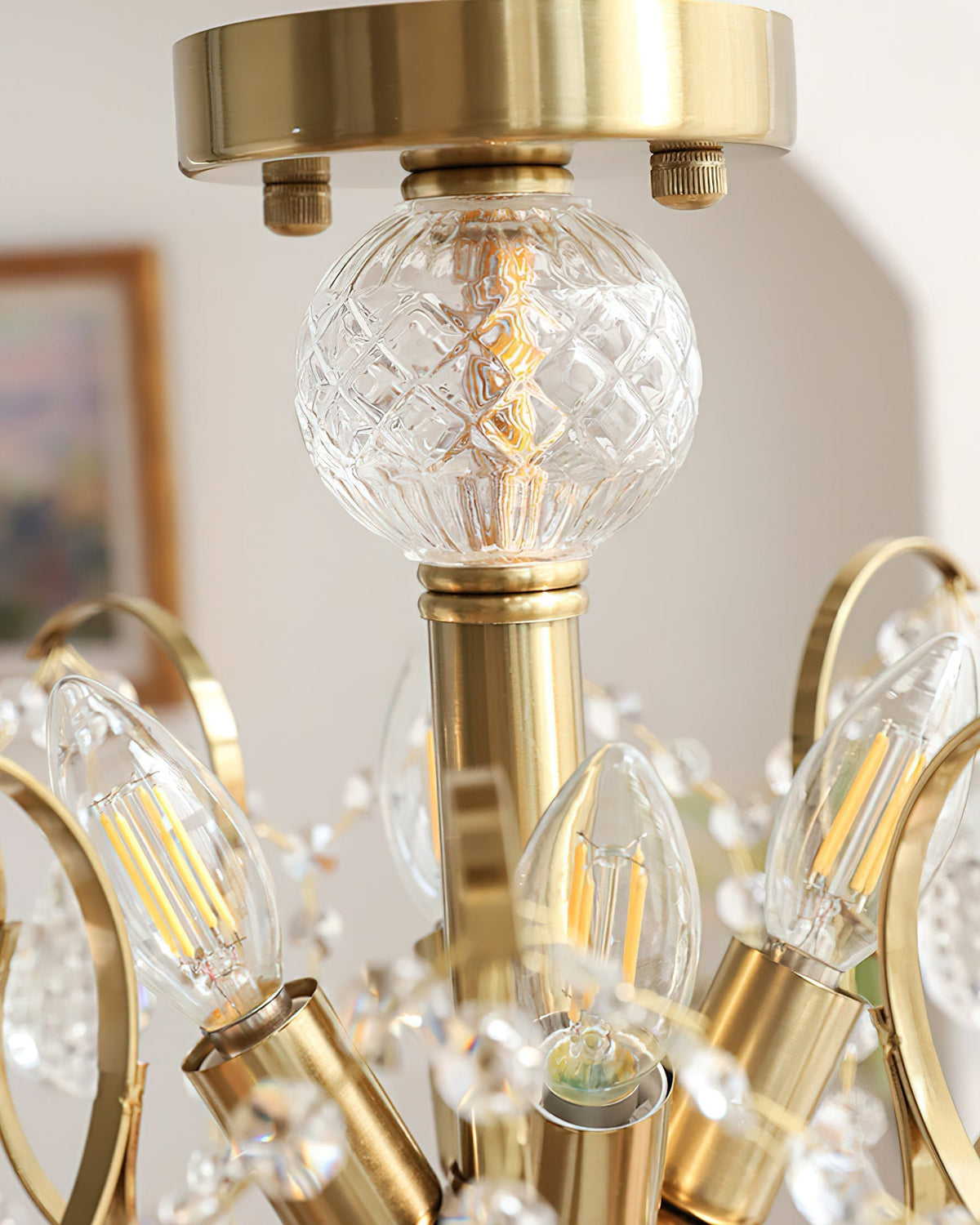 Another close-up view of the crystal details.
