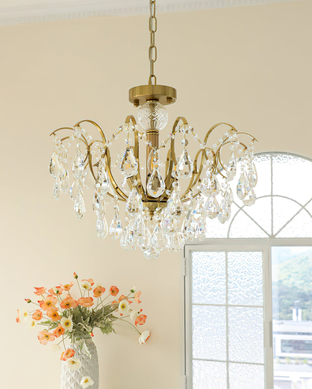 The medium 19.7-inch Colette Chandelier.